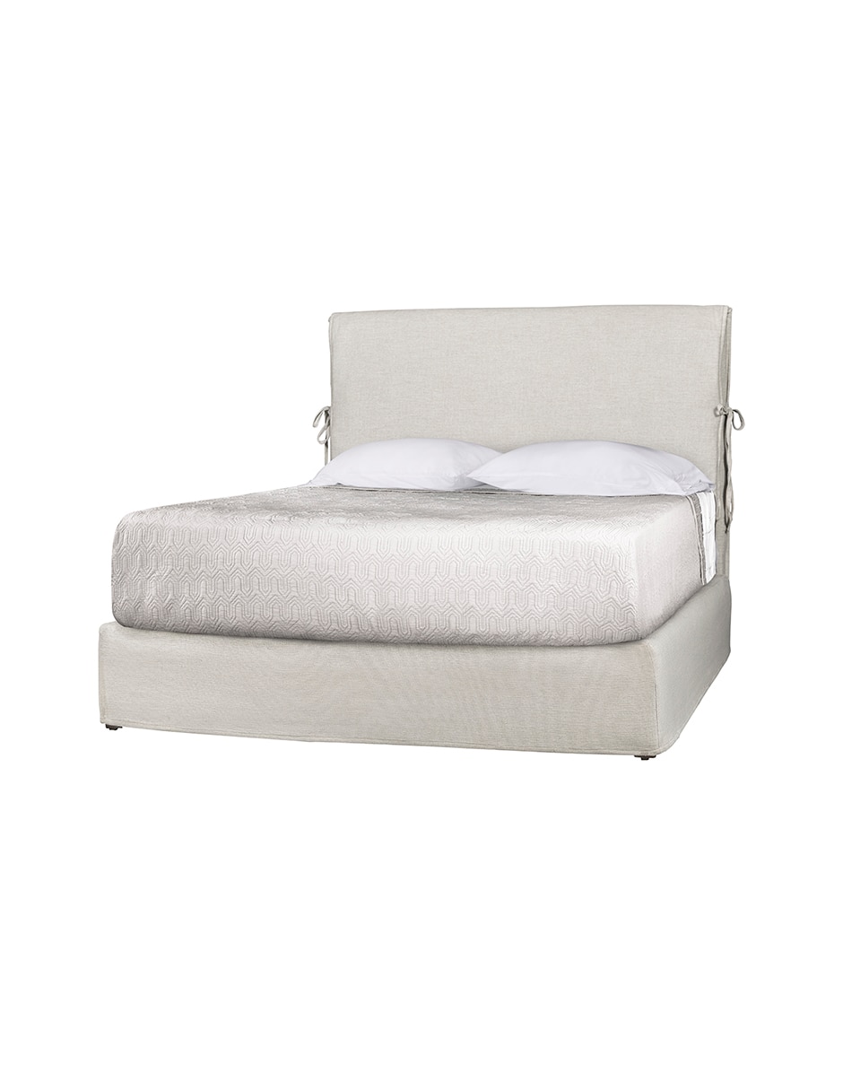 Cama laurus mobica de madera y tela